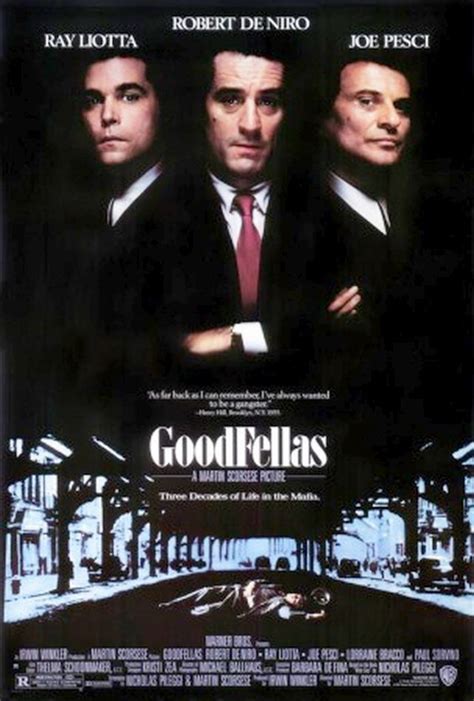 Goodfellas 1990 Dir Martin Scorsese With Ray Liotta Robert Deniro