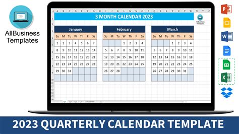 3 Month Printable Calendar 2023 Printable Calendar Collection