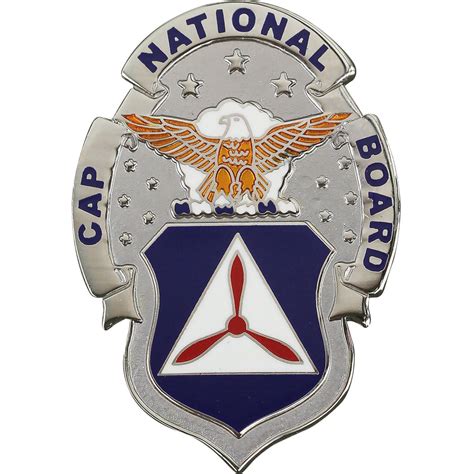 Civil Air Patrol National Board Metal Badge Vanguard Industries