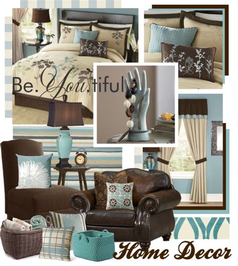 Teal is a color somewhere in between blue and green. Teal Brown and Beige Home Decor | Teal living rooms, Teal ...