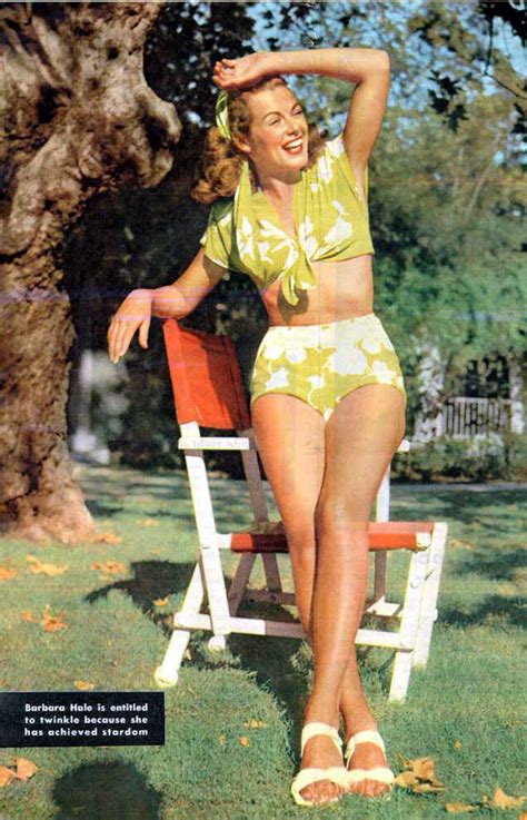 Barbara Hale Magazine Page Barbara Bathing Suits Hale