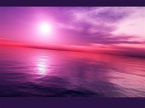 Purple Sunset Wallpapers Wallpaper Cave
