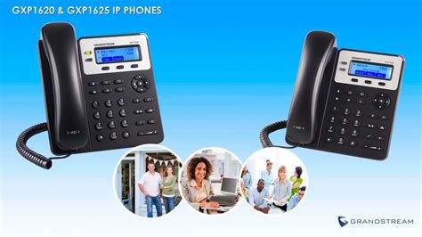 Grandstream Gxp1620 1625 Small Business Ip Phone By Fibermme Youtube