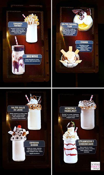 Toothsome Chocolate Emporium Milkshakes At Universal Orlando Citywalk