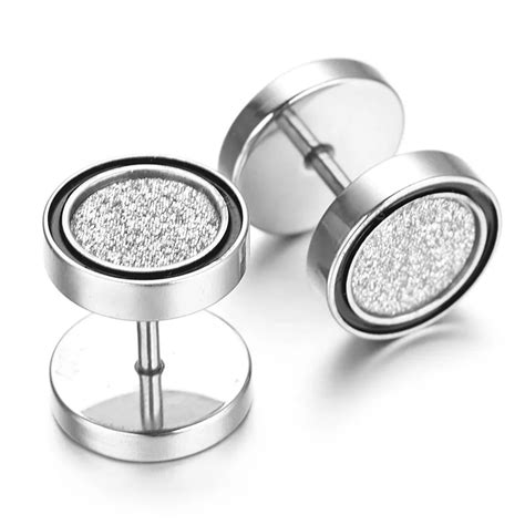 Stainless Steel Earrings Set 2pcs KE1124 In Stud Earrings From