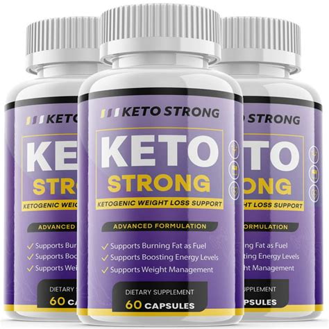 3 Pack Keto Strong Keto Pills For Weight Loss Energy Boosting