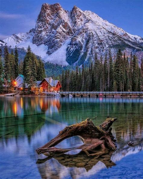 Emerald Lake In Canada Is The Largest Of Yohos 61 Lakes And Ponds
