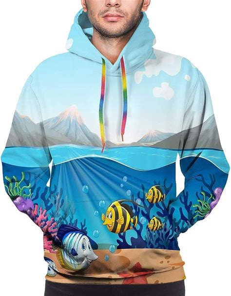 Men 3d Printing Novelty Unisex Hoodie With Pockets
