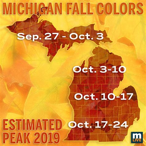 Michigans Fall Color Could Come Earlier This Year Heres