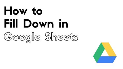 I use excel, which is stored on our server, locally. How to fill down in Google Sheets | Google Drive 2016 ...