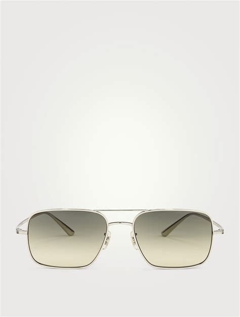 Oliver Peoples Victory Aviator Sunglasses Holt Renfrew Canada