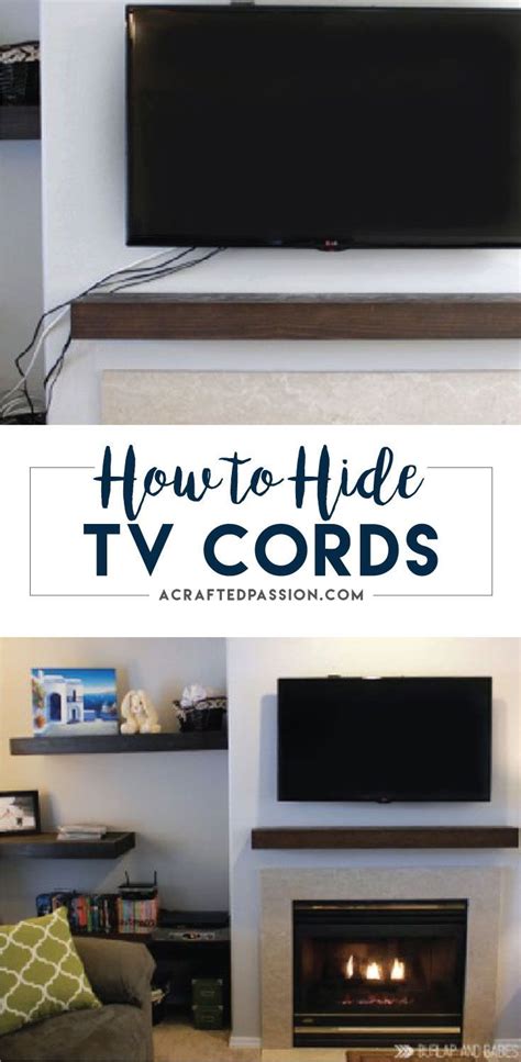 How To Hide Tv Cords Hide Tv Cords Hide Tv And Cord