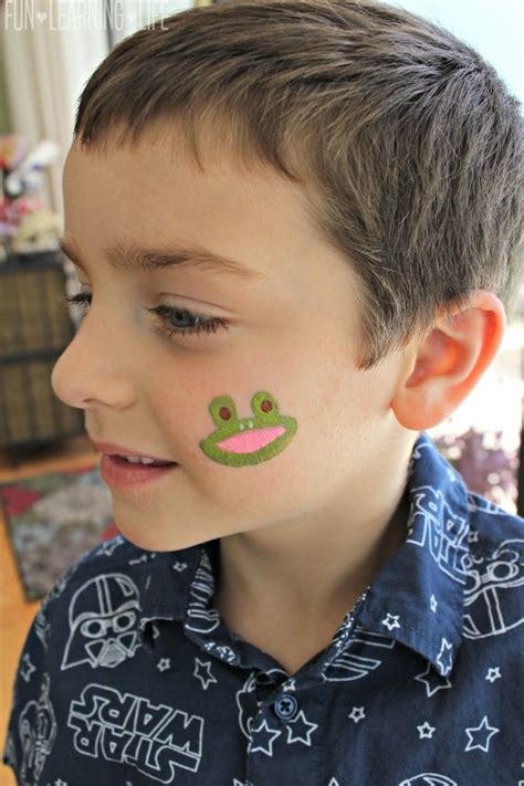 Frog Face Painting