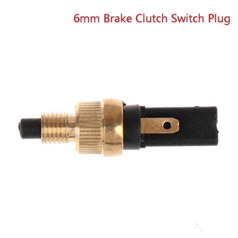 Motorcycle Brake Light Tail Light Front Rear Brake Clutch Switch Plug For Honda Thread 6mm Disc