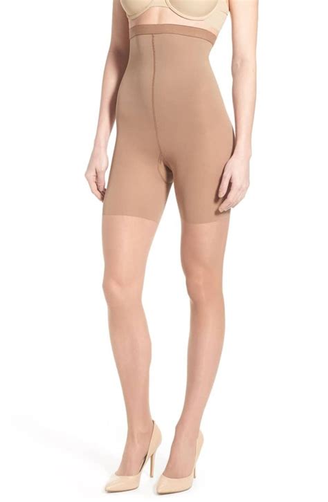 Luxe High Waist Shaping Pantyhose Main Color Nude 4 Spanx Shapewear