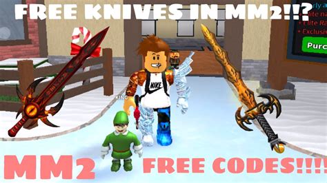 What you need to do is go to the side of the screen whhen ok! MM2-How To Get Free Knives 100% LEGIT!!! (5 FREE KNIVES ...