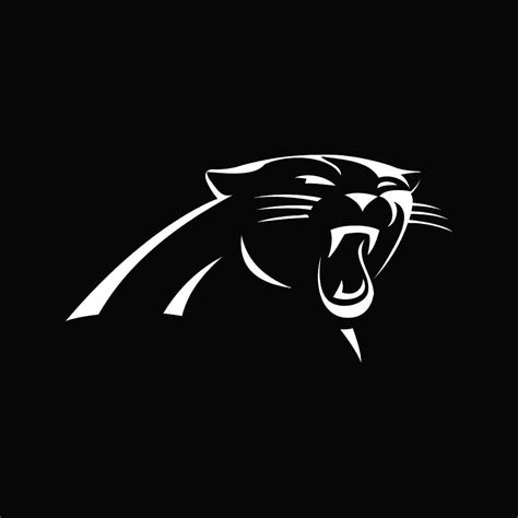 Nfl Football Carolina Panthers Logo Vinyl Decal