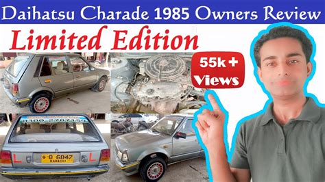 Daihatsu Charade Review Charade 1985 Budget Cars Engine