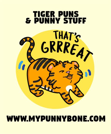 100 Funny Tiger Puns And Jokes That Are Roarsome Mypunnybone