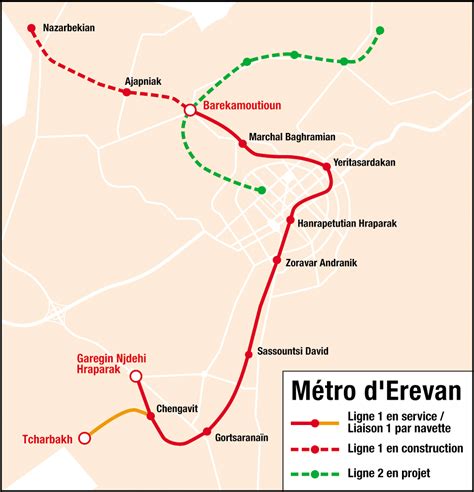 Yerevan Metro Metro Maps Lines Routes Schedules