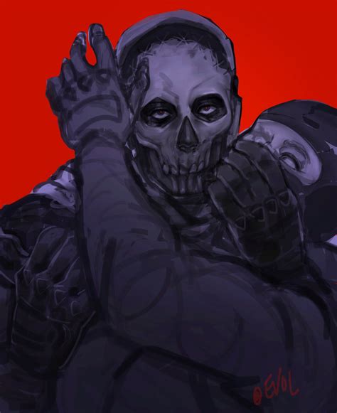 Evol On Twitter Character Art Ghost Call Of Duty Ghosts