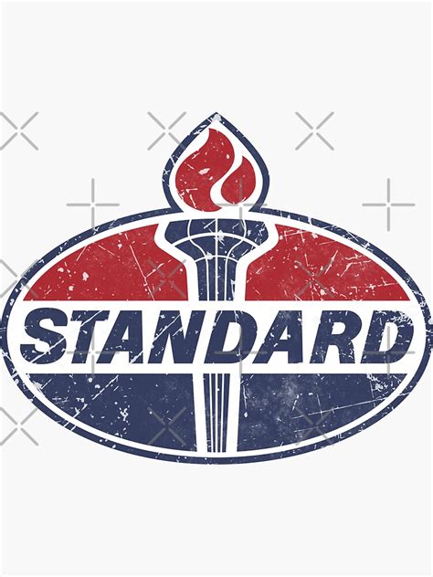 Standard Oil Company Vintage Logo Sticker For Sale By Quark Redbubble