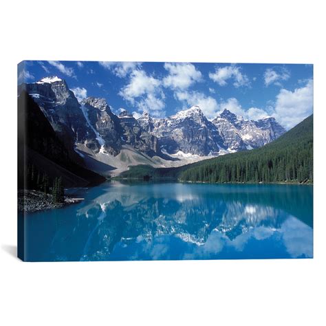 Valley Of The Ten Peaks And Moraine Lake Banff National Park Alberta