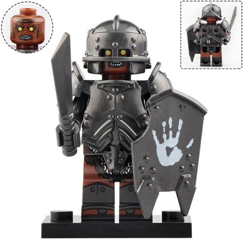 8pcsset Uruk Hai Army Archer Assault The Lord Of The Rings Lego