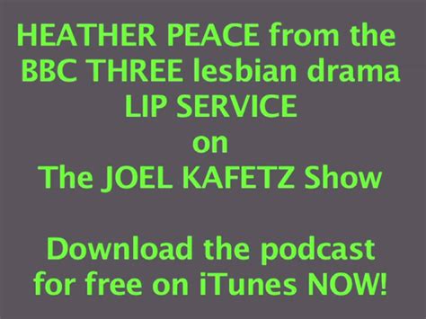 Heather Peace From Bbc Lesbian Drama Lip Service On The Joel Kafetz