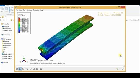 Abaqus Basic Tutorials How To Create Movie File Or Animation File In
