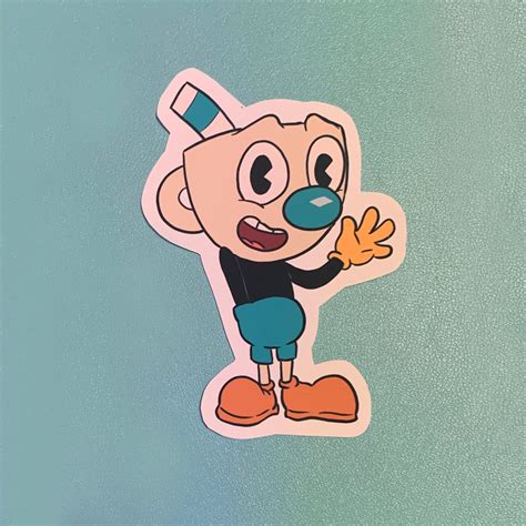 Cuphead Stickers Etsy