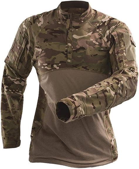 Buy Akarmy Mens Tactical Military Combat Shirt Long Sleeve Camo T