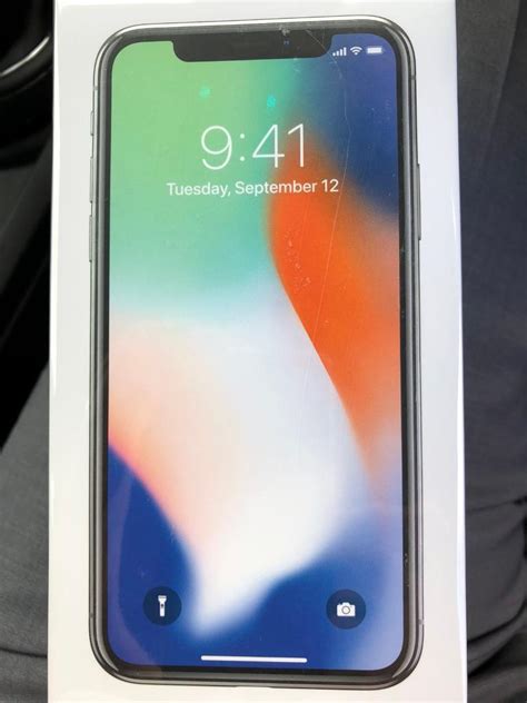 Iphone X 64gb In Space Grey Unlocked Brand New And Sealed In Newark