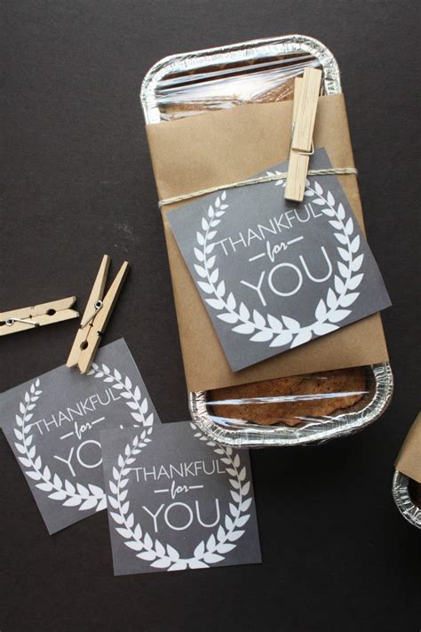 Everyone loves a gift once in a while. 'Thankful For You' Neighbor Gift and Free Printables ...