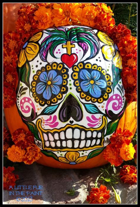 Toulouse Bar Halloween Mexicain El Dia De Los Muertos - dia de los muertos pumpkins | Little Fur in the Paint...: Dia de los