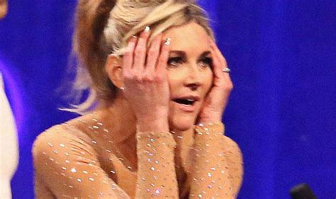 Anthea Turner Is Latest Star Dancing Off The Ice Celebrity News