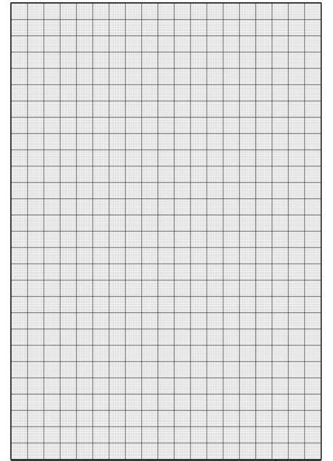 Printable Graph Paper Pdf Template A4 Large Graph Paper Full Page