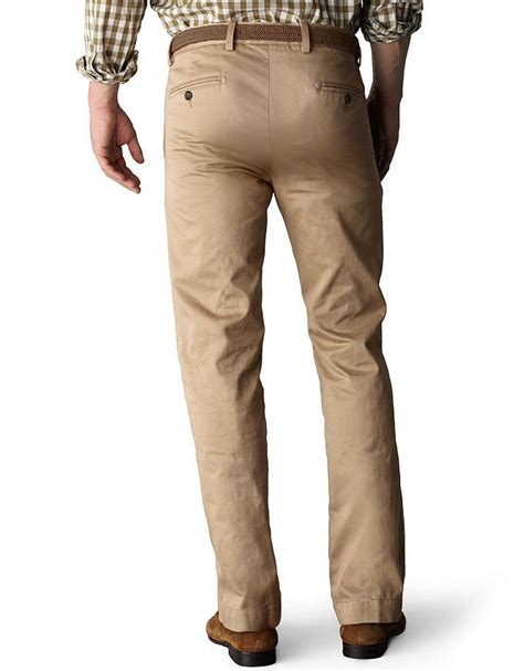 Dockers Pants D1 Slim Fit Signature Khaki Flat Front Pants Men