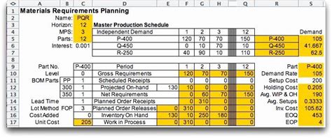 Get a free copy of our book! Master Production Schedule Template Excel Best Of Putation ...