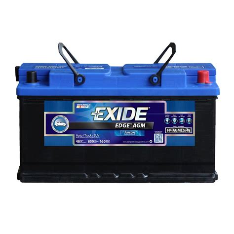 Edge L549h8 Auto Agm Battery Fp Agml549ds The Home Depot