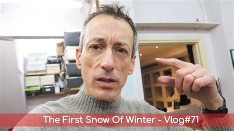 The First Snow Of Winter Vlog71 Youtube