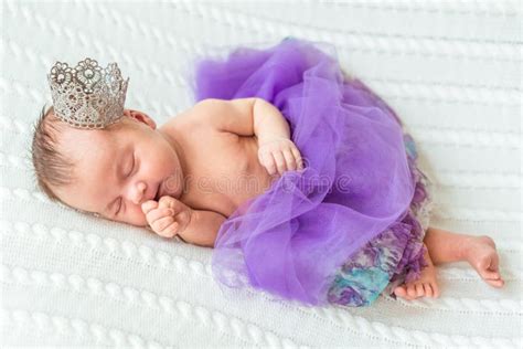 Newborn Baby Girl Princess Stock Image Image Of Caucasian 95895951