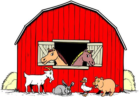 Cartoon Pictures Of Farm Animals