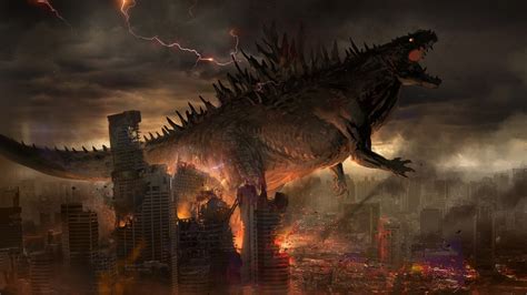 Godzilla Hd Wallpaper Background Image 2400x1350 Id718441