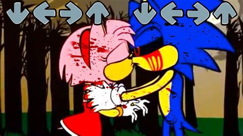 All Phases Sonic Exe 0 4 Friday Night Funkin Be Like Kills Amy Rose