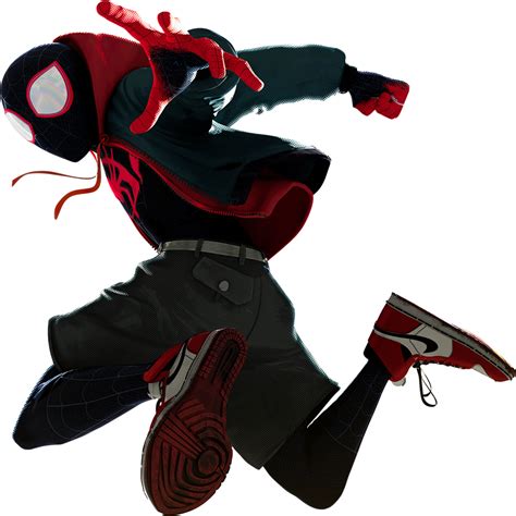 Spider Man Into The Spider Verse Png Free Download Png Mart