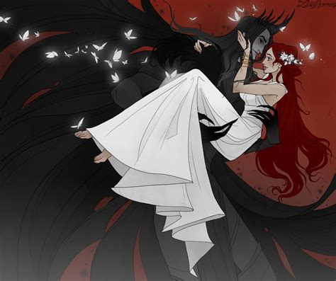 Hades And Persephone White Rose Of Avalon