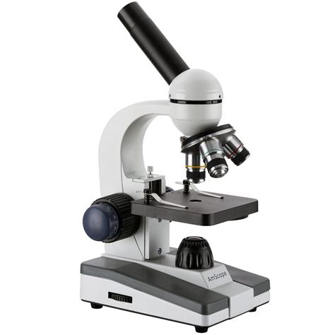 40x 1000x All Metal Optical Lens Compound Microscope Student Home