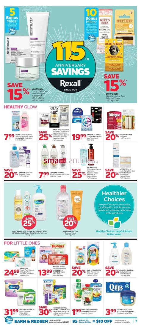 Rexall On Flyer September 27 To October 3