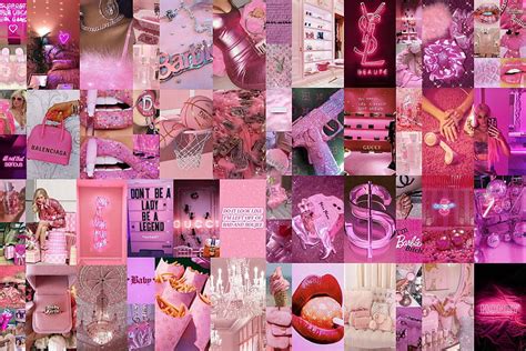 baddies aesthetic feminine collage barbie baddie aesthetic hd wallpaper peakpx